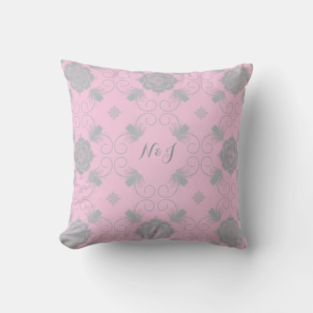 Almohada decorativa Flora Royale (Anverso)