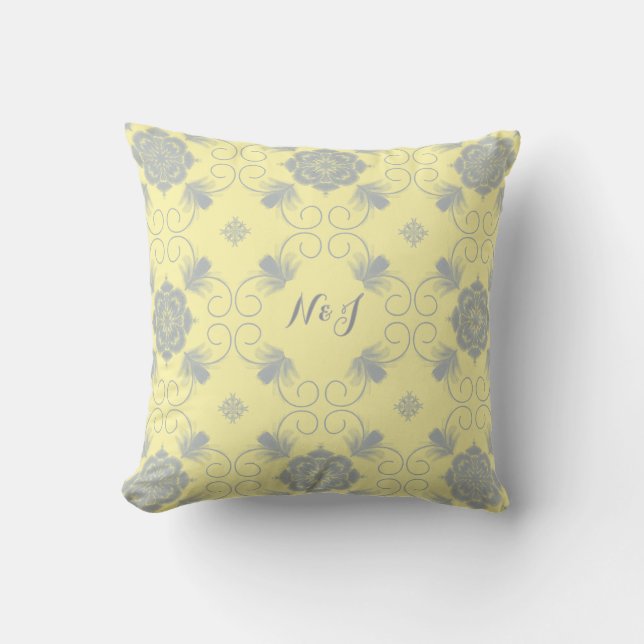 Almohada decorativa Flora Royale (Anverso)