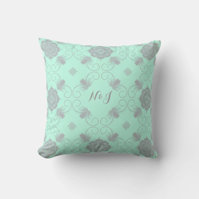 Almohada decorativa Flora Royale (Anverso)