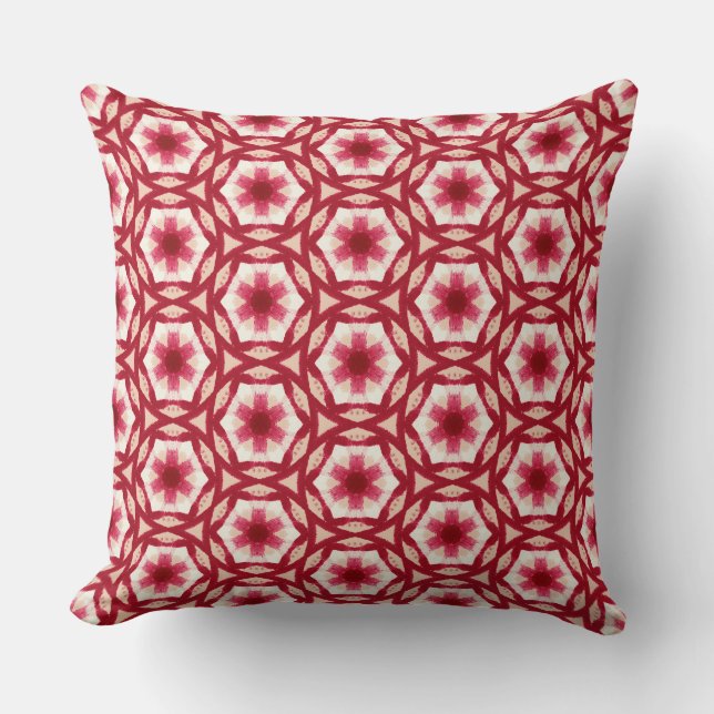 Almohada decorativa floral (Anverso)