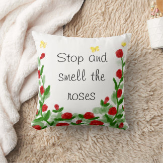 Almohada decorativa floral