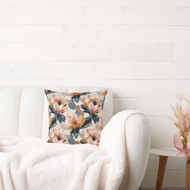 Almohada decorativa floral botánica con estilo pic (Sofá)