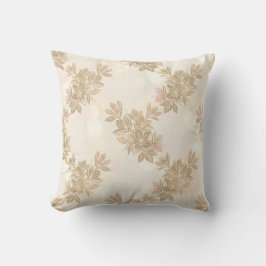 Almohada decorativa floral de Azalea con Champagne
