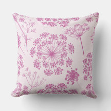 Almohada decorativa floral de encaje de la Reina A