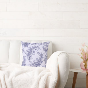 Almohada decorativa floral elegante de flor de col