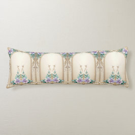 Almohada Decorativa Floral Marco Cuerpo