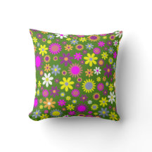Almohada decorativa Flower Power
