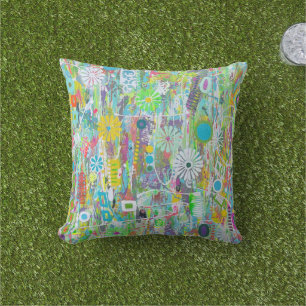 Almohada decorativa Flower Power 16 x 16