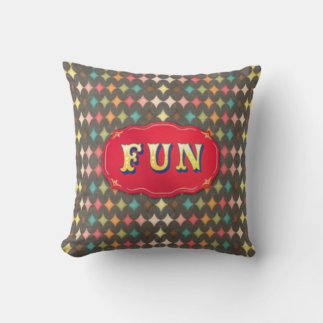 Almohada decorativa FUN (Anverso)