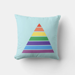 Almohada Decorativa Geométrica de Triángulo Arcoír