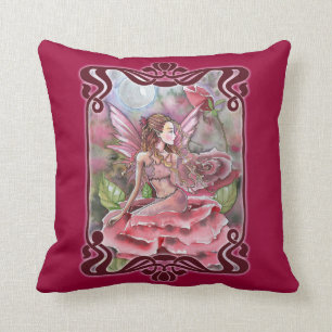 Almohada decorativa Hada Rosa