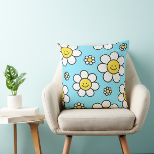 Almohada decorativa Happy Flowers 20x20