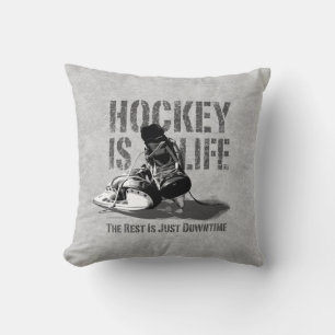 Almohada Decorativa Hockey Es Vida