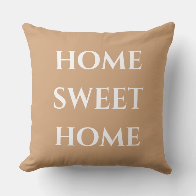 Almohada Decorativa Hogar Dulce Hogar (Anverso)