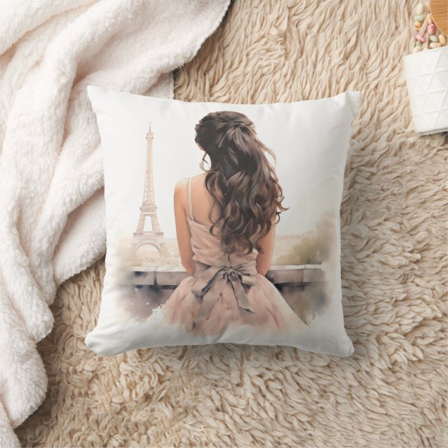 Almohada Decorativa Hola Desde París (Manta)