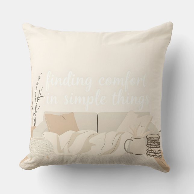 Almohada decorativa Hygge | Decoración de hogar es (Anverso)