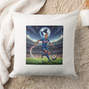 Almohada Decorativa Inspirada en Leyenda del Fútbo