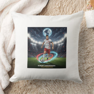 Almohada Decorativa Inspirada en Leyenda del Fútbo