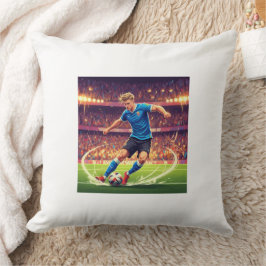 Almohada Decorativa Inspirada en Leyenda del Fútbo