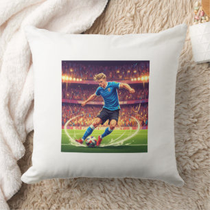 Almohada Decorativa Inspirada en Leyenda del Fútbo