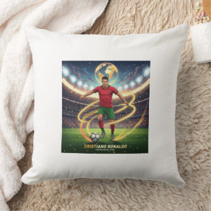 Almohada Decorativa Inspirada en Leyenda del Fútbo