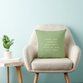 Almohada decorativa inspiradora para vivir simplem