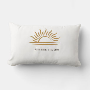 Almohada Decorativa Inspiradora 'Rise Like the Sun