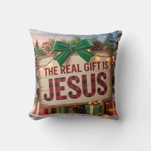 Almohada decorativa Jesús regalo real