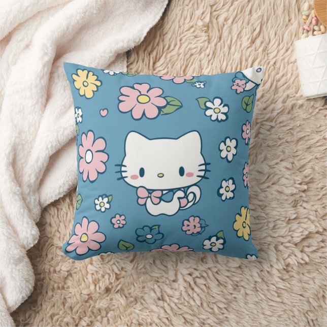Almohada decorativa kitty - regalo para los amante (Manta)