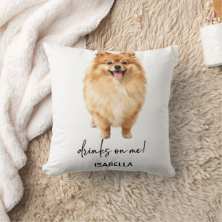 Almohada Decorativa 'La Bebida Corre De Mi Cuenta'