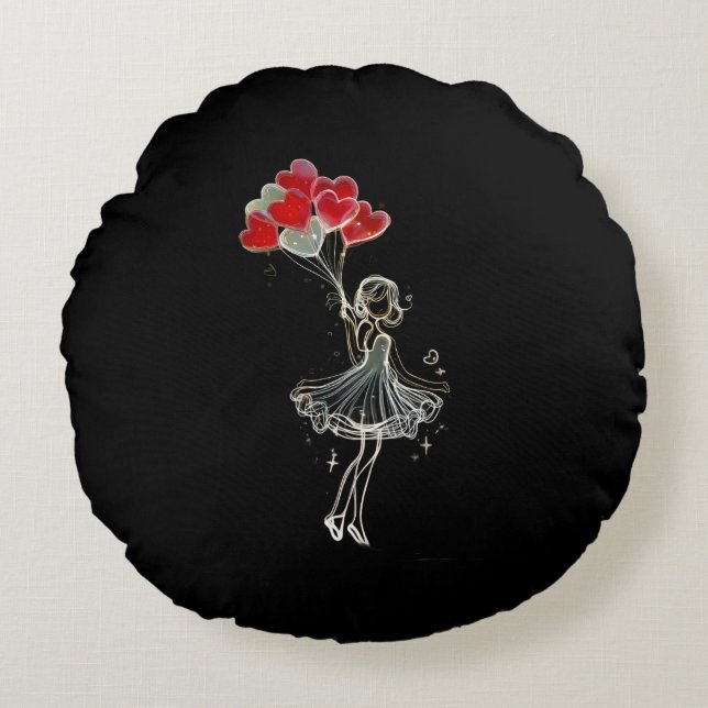 Almohada decorativa linda (Anverso)