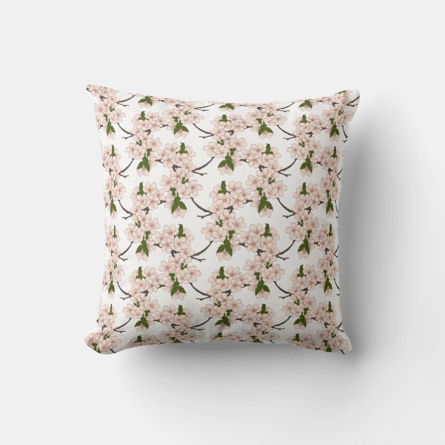 Almohada decorativa Lirio Azul (Anverso)