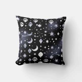 Almohada Decorativa – Luna Celestial de Ónix de Lu