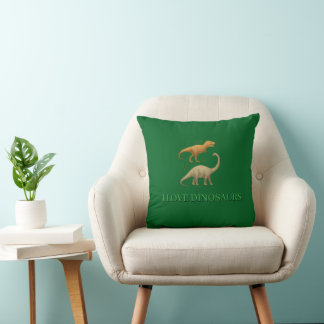Almohada Decorativa - Me Encantan los Dinosaurios