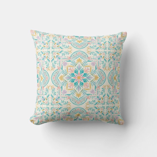 Almohada decorativa mediterránea (Anverso)