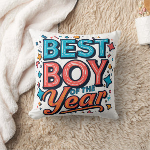 Almohada Decorativa Mejor Niño Del Año - Decoració