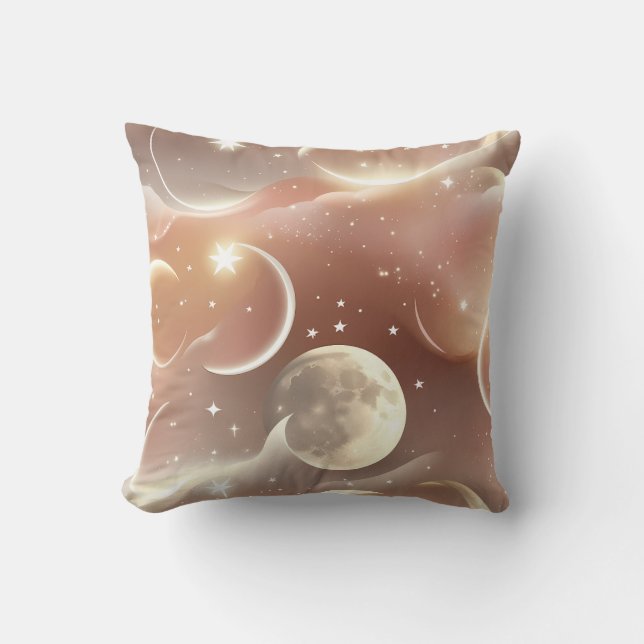 Almohada Decorativa - Melocotón Suave Marfil Cremo (Anverso)