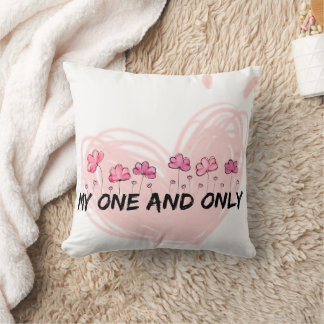 Almohada Decorativa Mi Único Amor Romántico