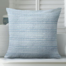 Almohada decorativa minimalista azul claro
