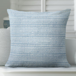Almohada decorativa minimalista azul claro