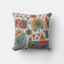 Almohada decorativa modernidad de mediados de sigl