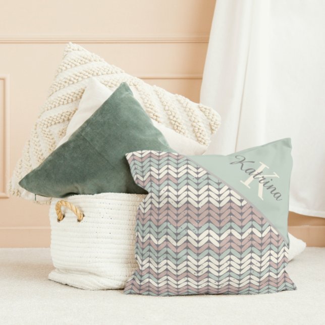 Almohada decorativa monograma (Subido por el creador)