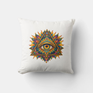 Almohada decorativa Ojo de Helecho Dorado