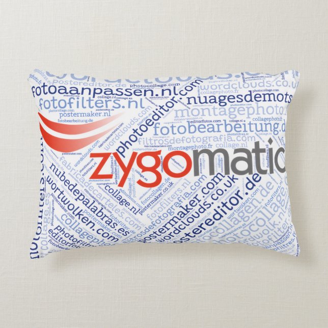 Almohada decorativa (paisaje) (Anverso)