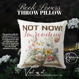 Almohada Decorativa para Amantes de los Libros
