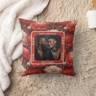 Almohada Decorativa para Aniversario de Pareja Con