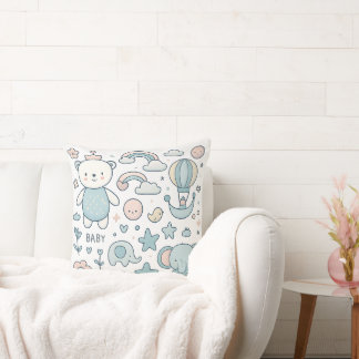 Almohada Decorativa para Cuarto de Bebé Caprichosa