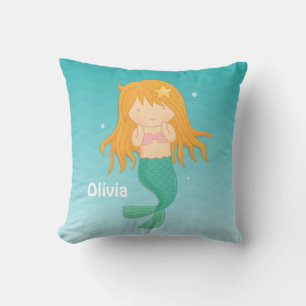 Almohada decorativa para habitación de niñas con t