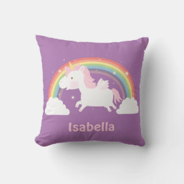 Almohada decorativa para habitación de niñas con u