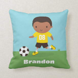 Almohada decorativa para habitación de niños afroa